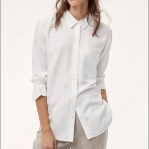 Aritzia Sunday Best Talua Button Up Blouse